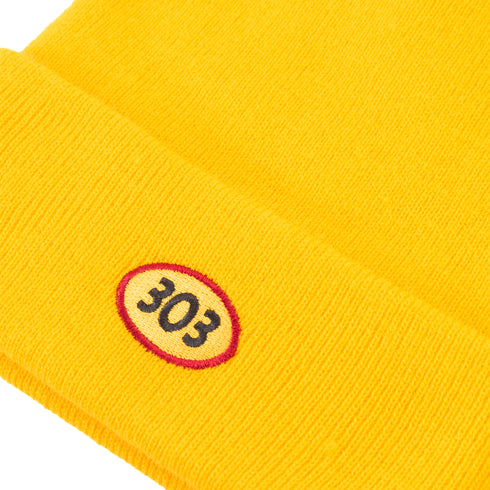 303 Boards - Oval Beanie (Athletic Gold) *SALE